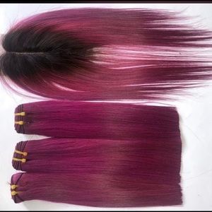 Hi guys I'm out here selling a wine color Human Hair. lace wig